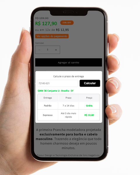 Calculador de Frete Fixo - Qualquer Tema