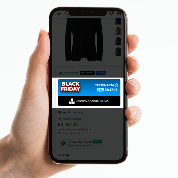 Oferta Black Friday - Qualquer Tema